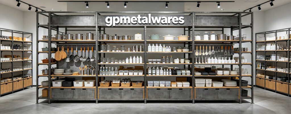 Heavy Duty SPCC Steel Tiered Retail Display for Grocery